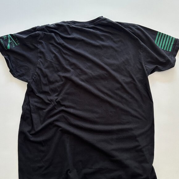 Liberty Over Tyranny Statue of Liberty Graphic T-shirt Black 3XL Vintage Street - Picture 4 of 8